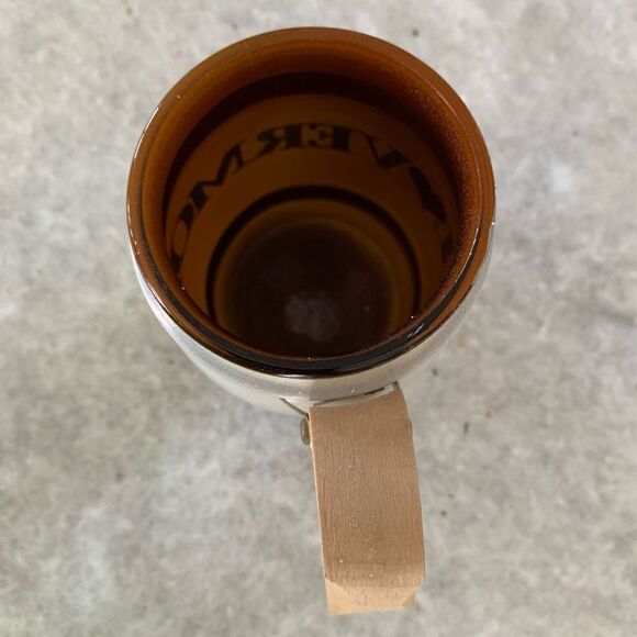 I Love Vermont Souvenir Siesta Ware Wood Handled Mug - Picture 5 of 7